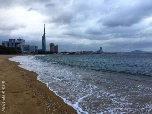 百道浜の風景