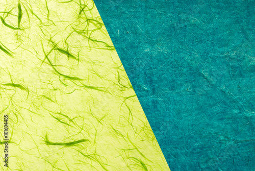 green handmade paper - textured background