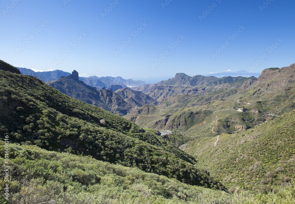 Gran Canaria, Caldera de Tejeda, January