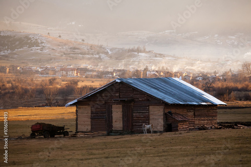 farm barn willage photo