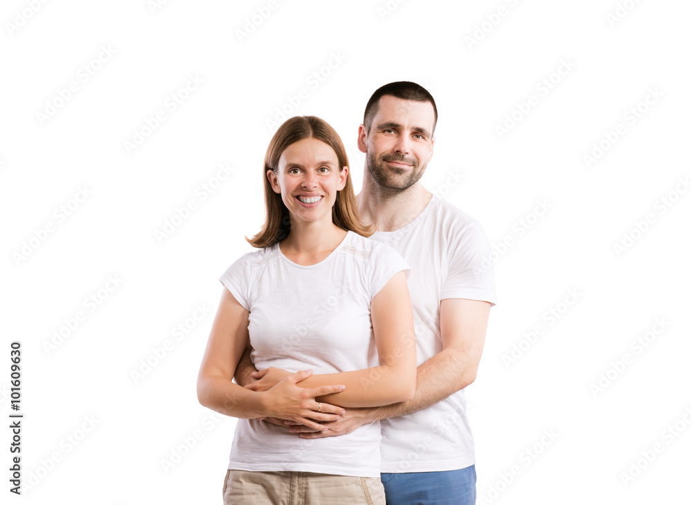 Beautiful young couple Beautiful young couple
