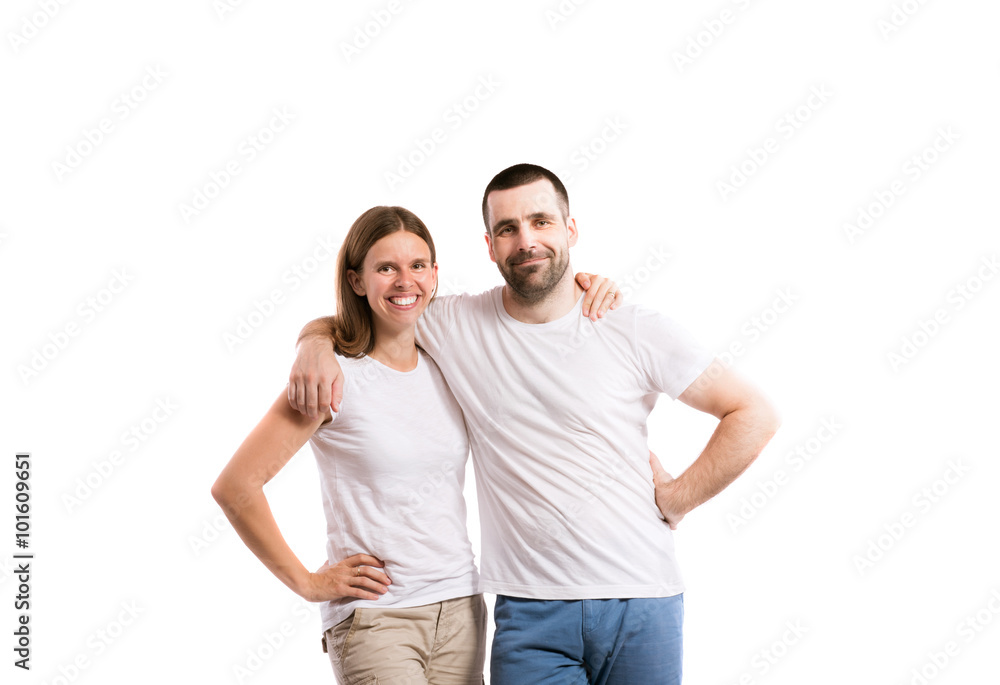 Beautiful young couple Beautiful young couple