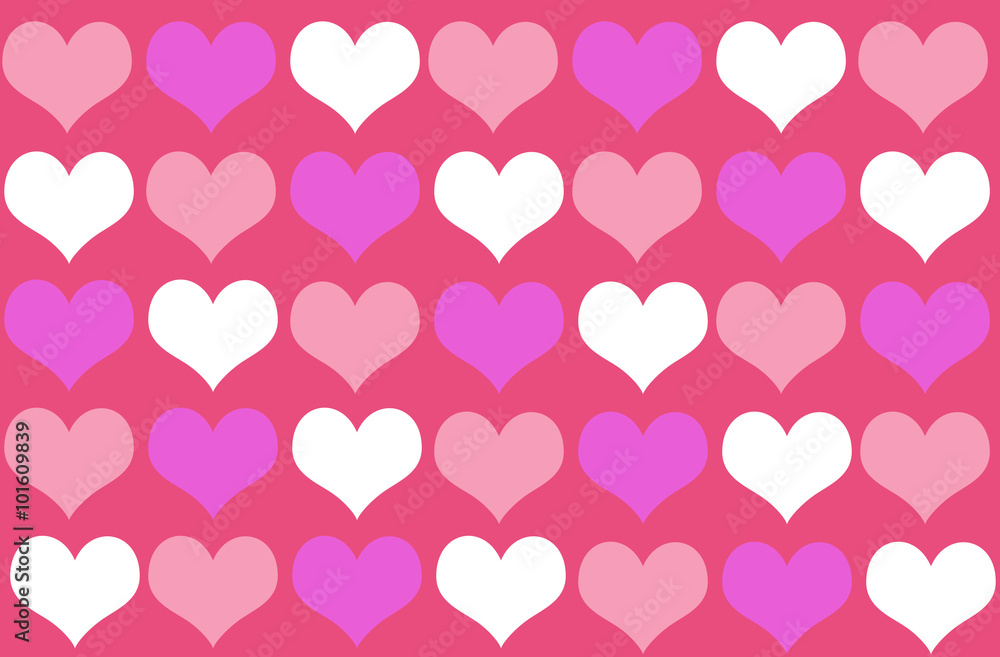 Valentines heart background illustration. Valentines heart background illustration.