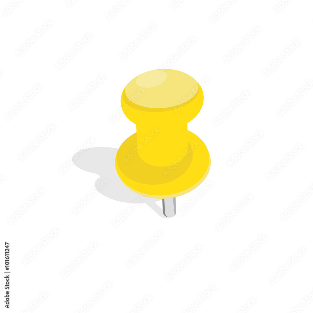 Yellow pin Yellow pin