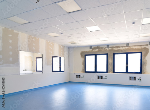 Sala ufficio in costruzione