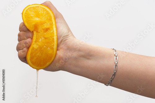 Squeezing Orange