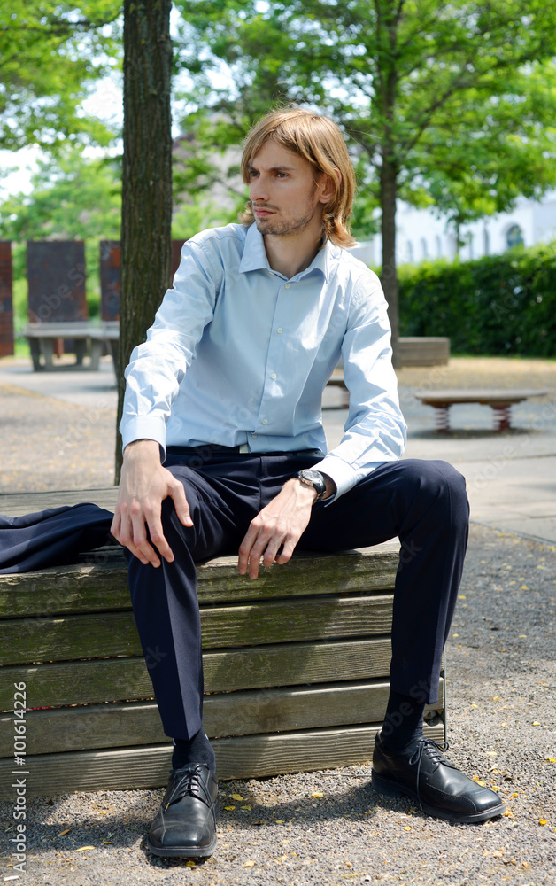 Obraz premium Portrait of a business men 
