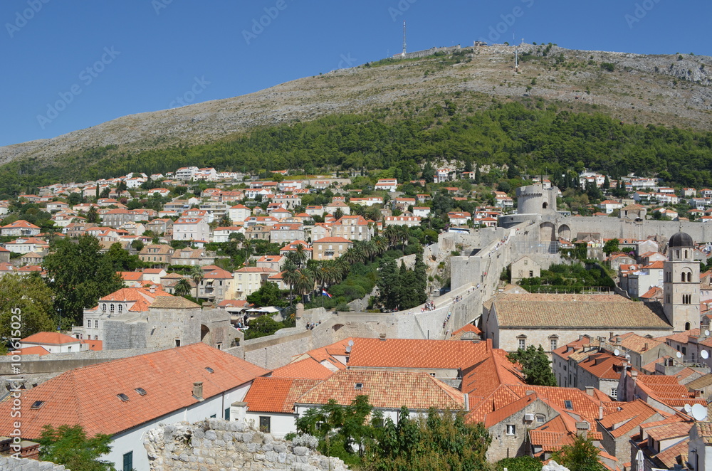 Dubrovnik City Wall Croatia Europe