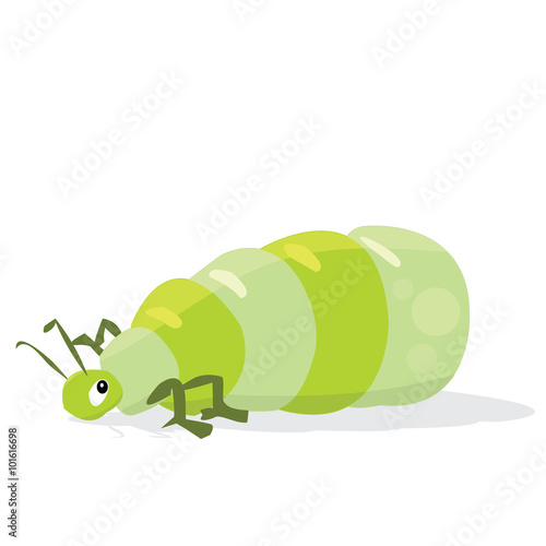 Cute crawling wormy