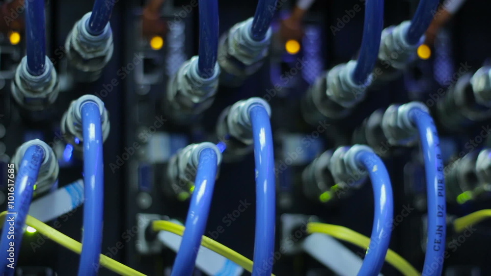 wires, lightbulbs and computer parts in render farm wires, lightbulbs and computer parts in render farm