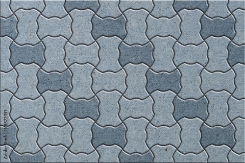 Gray Wavy Paving stone Stacking