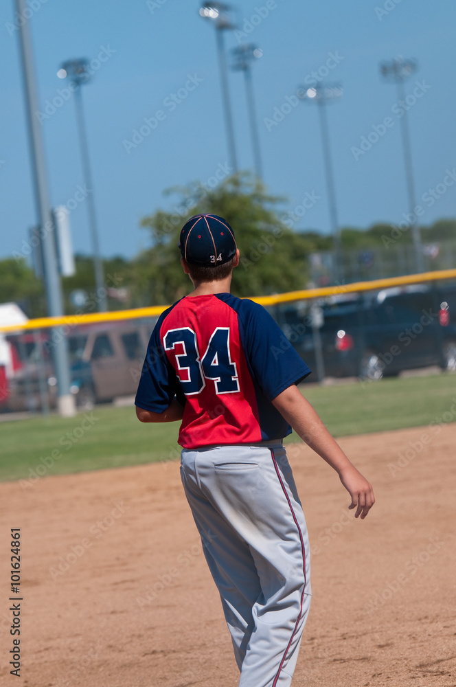 American Youth baseball player