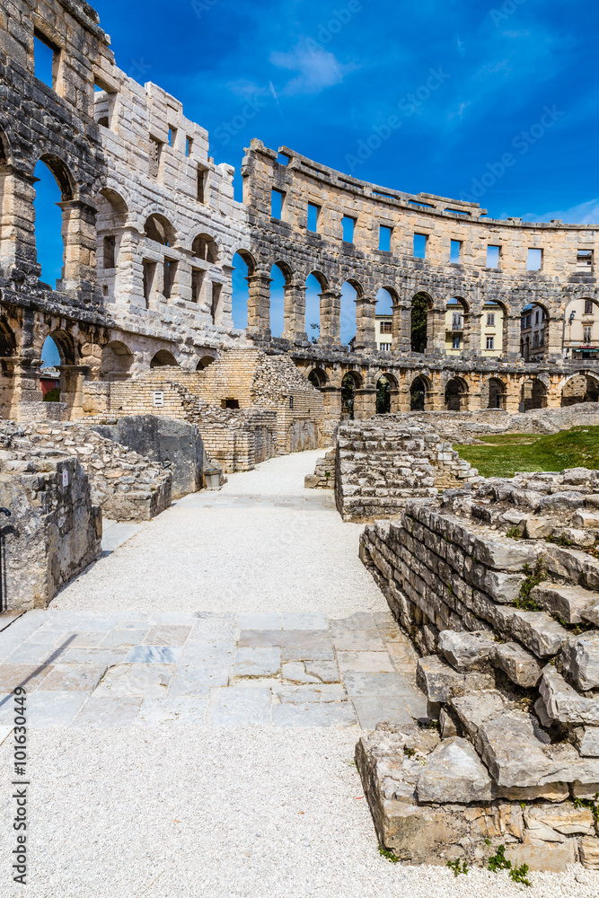 Roman Amphitheatre Pula Arena-Pula,Istria, Croatia
