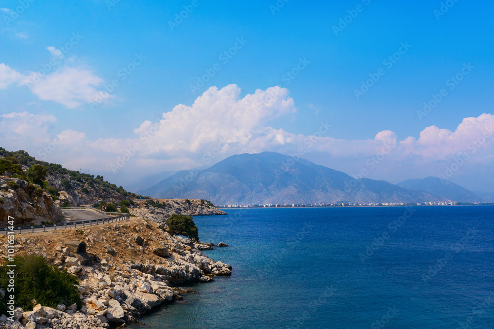 beautiful Bay in the resort of Turkey