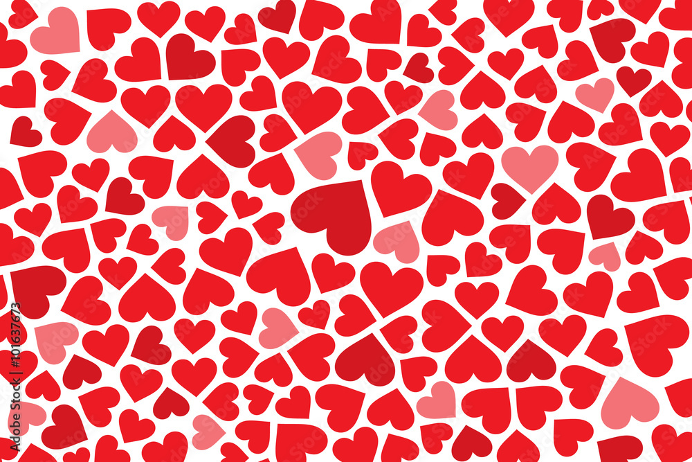 Seamless Valentine's day hearts pattern Seamless Valentine's day hearts pattern