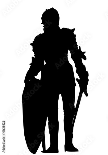 a standing knight 