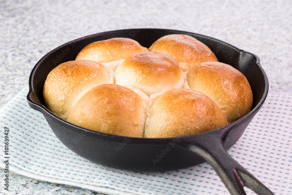 Fresh baked dinner rolls. Fresh baked dinner rolls.