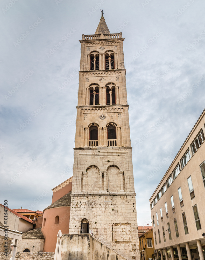 Tower Of Church of Saint Donat - Zadar, Croatia