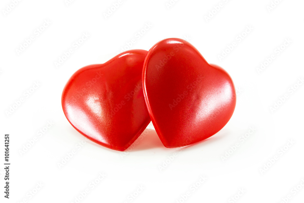 two gloss red heart two gloss red heart