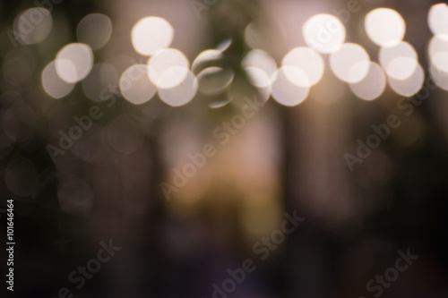 Bokeh abstract light blury background photo