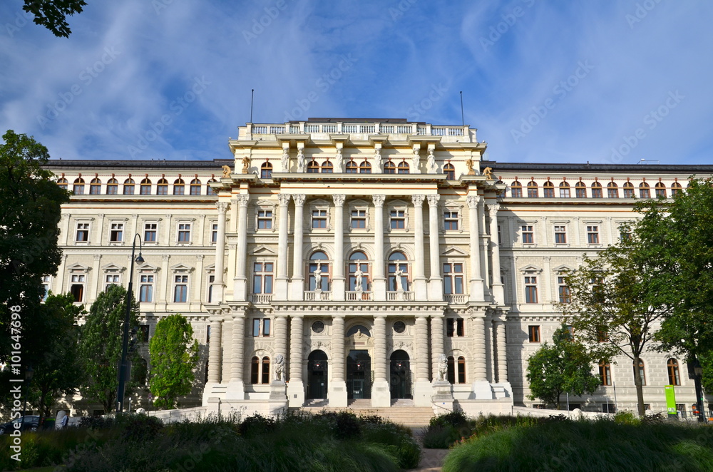 Palace of Supreme Court of Justice (Gerichtshof)  in Vienna, Austria