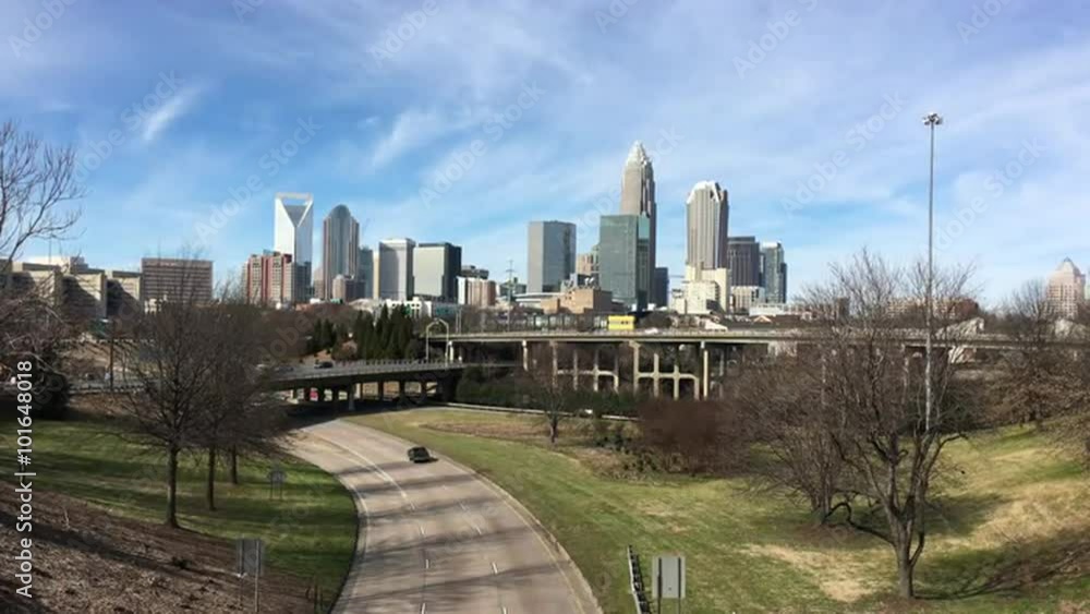 Charlotte, North Carolina uptown skyline Charlotte, North Carolina uptown skyline