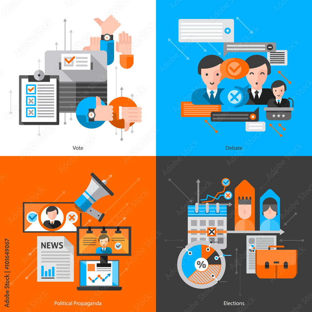 Composition 2x2 For Elections Voting Composition 2x2 For Elections Voting