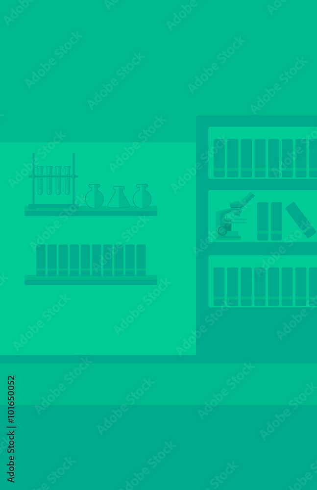 Background of laboratory interior. Background of laboratory interior.