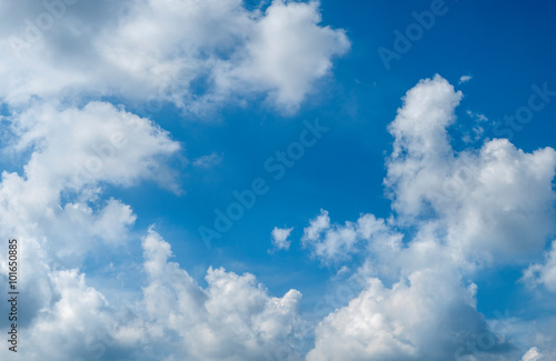 Clouds against the blue sky  place for your text  for design