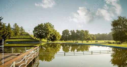 Jordan park in Krakow, Poland