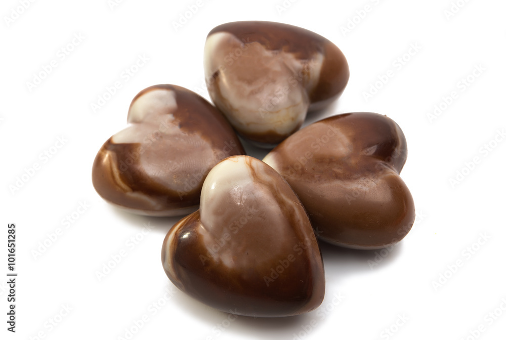 Belgian chocolate heart Belgian chocolate heart