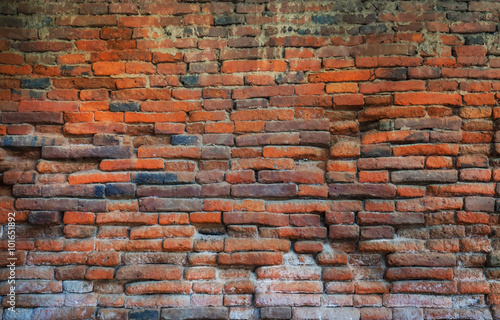 Old brick wall background