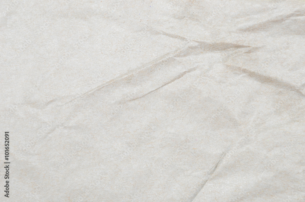 Wrinkled packaging paper background Wrinkled packaging paper background