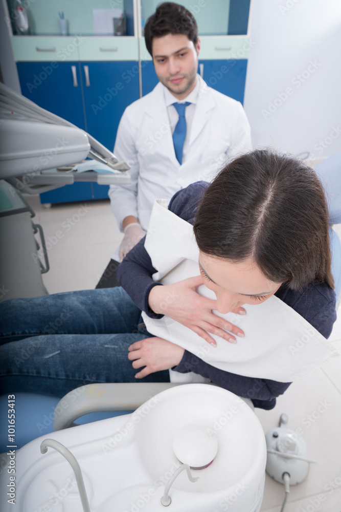 dentist and patient dentist and patient