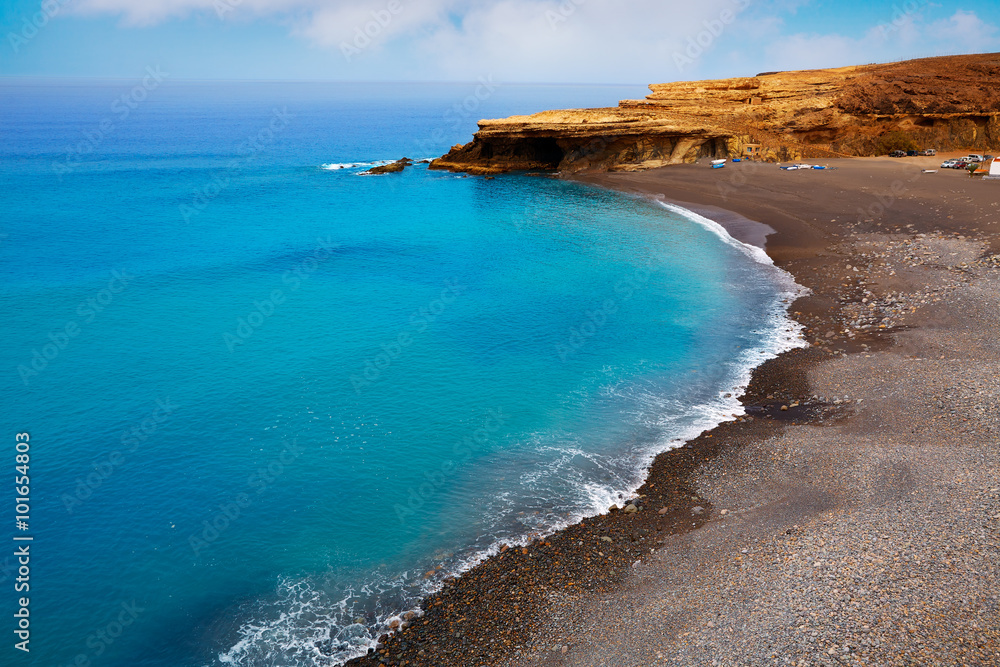Obraz premium Ajuy beach Fuerteventura at Canary Islands