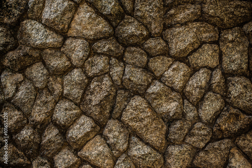 Abstract background of cracked stone