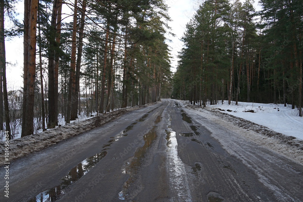 Obraz premium road