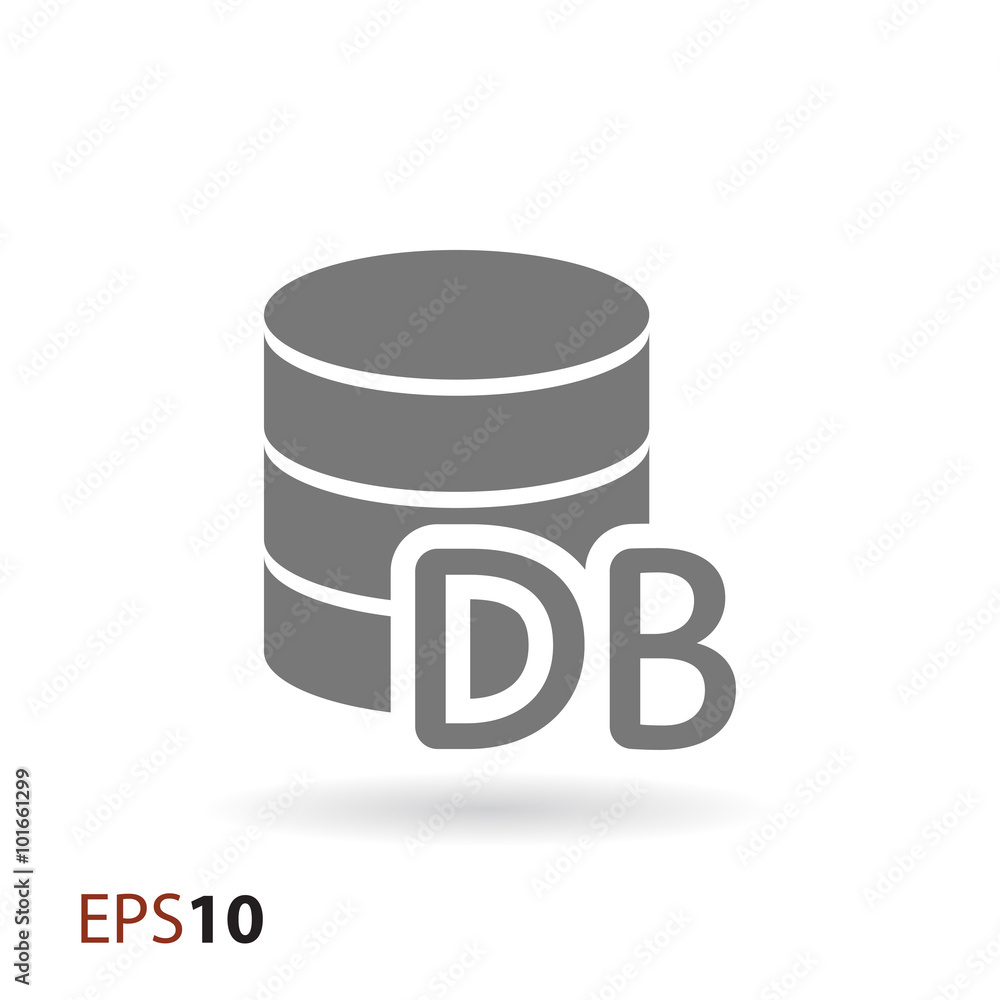 Data base icon for web and mobile Data base icon for web and mobile