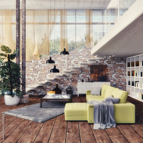 Inneneinrichtung - Interior design - 3D Render