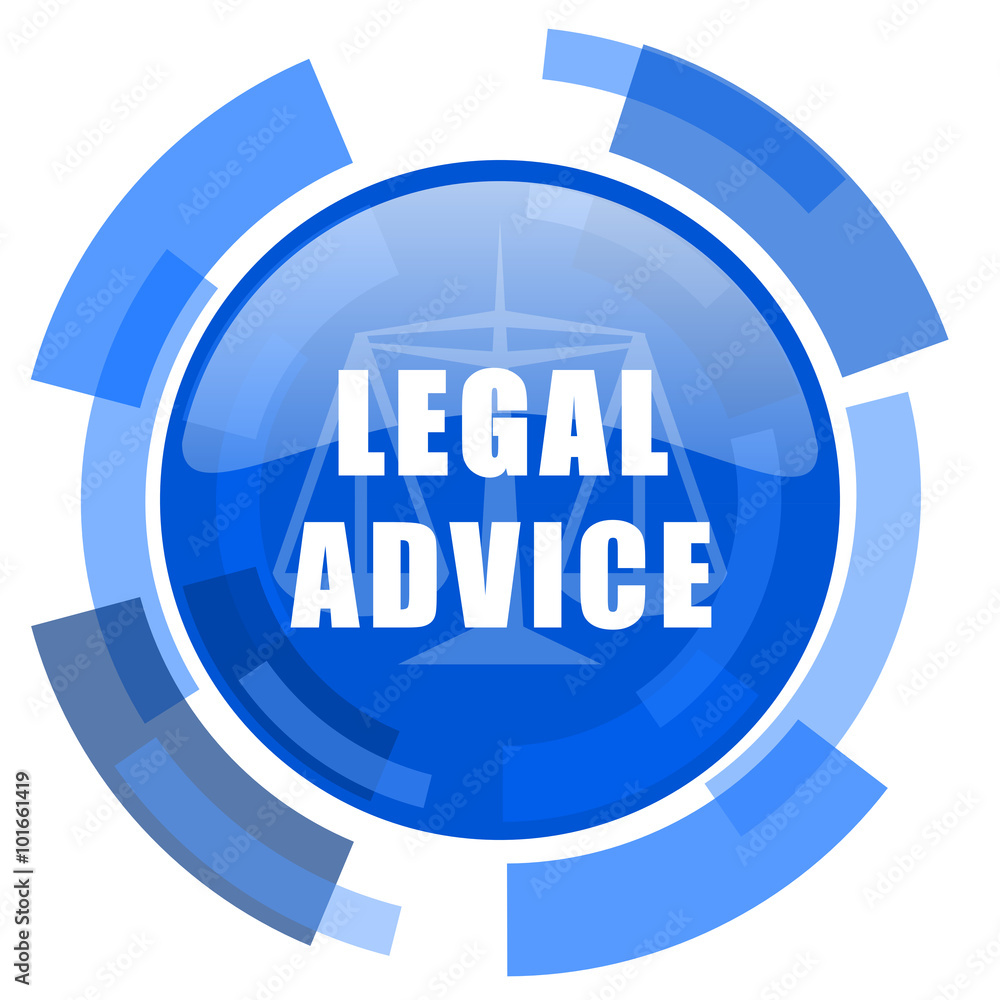 legal advice blue glossy circle modern web icon legal advice blue glossy circle modern web icon
