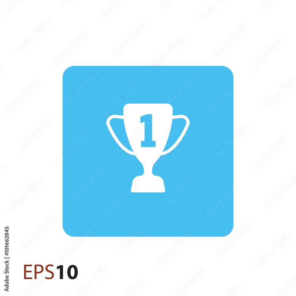 Trophy icon for web and mobile Trophy icon for web and mobile
