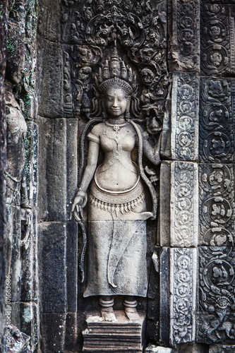 Bas relief in Banteay Srei  Cambodia