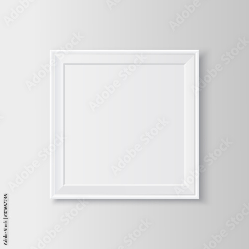 Blank picture frame.