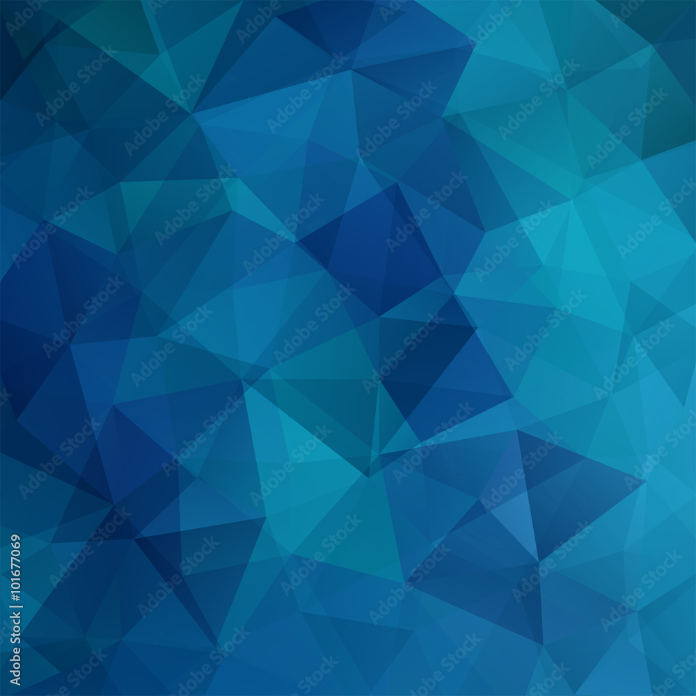 Abstract background consisting of triangles. Blue color. Abstract background consisting of triangles. Blue color.