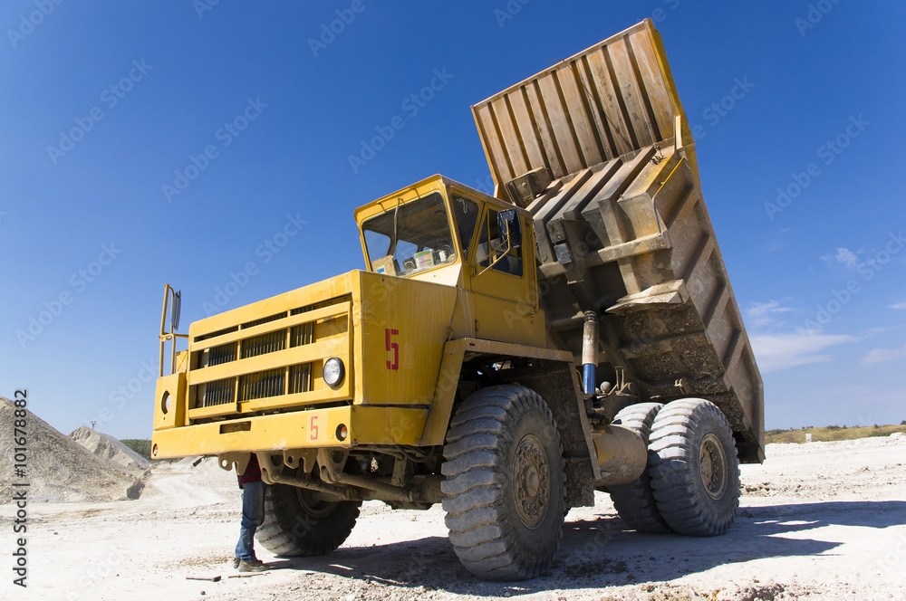 Large haul truck Large haul truck