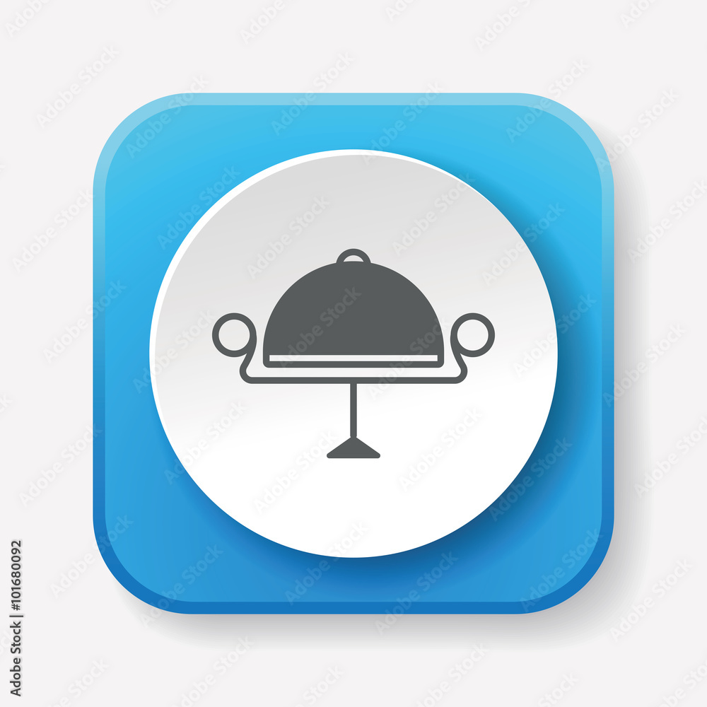 Fototapeta premium Tray icon