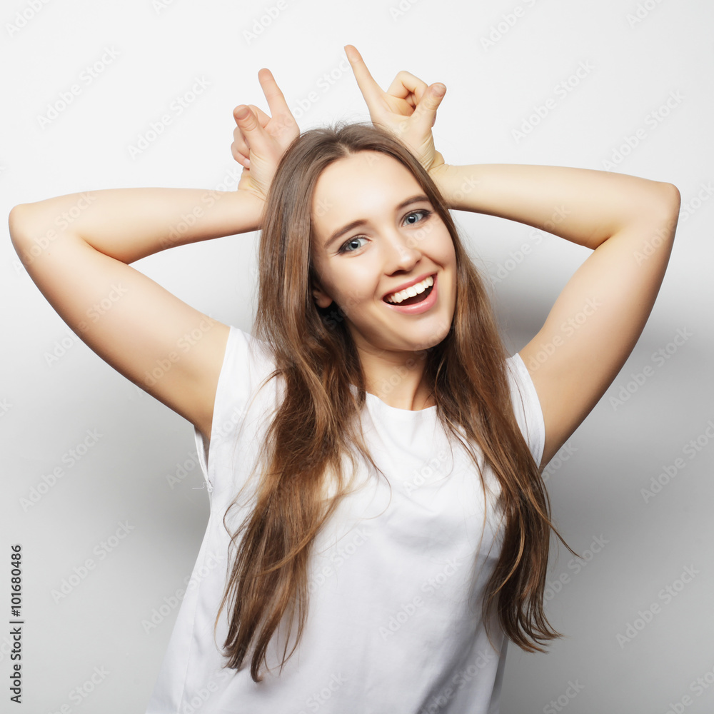 Young beautiful woman Young beautiful woman