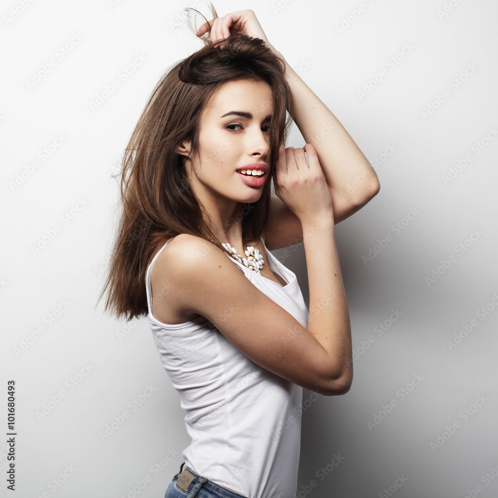 Young beautiful woman Young beautiful woman