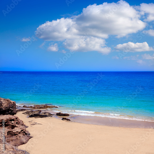 Costa Calma beach of Jandia Fuerteventura