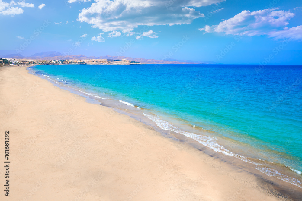 Costa Calma beach of Jandia Fuerteventura